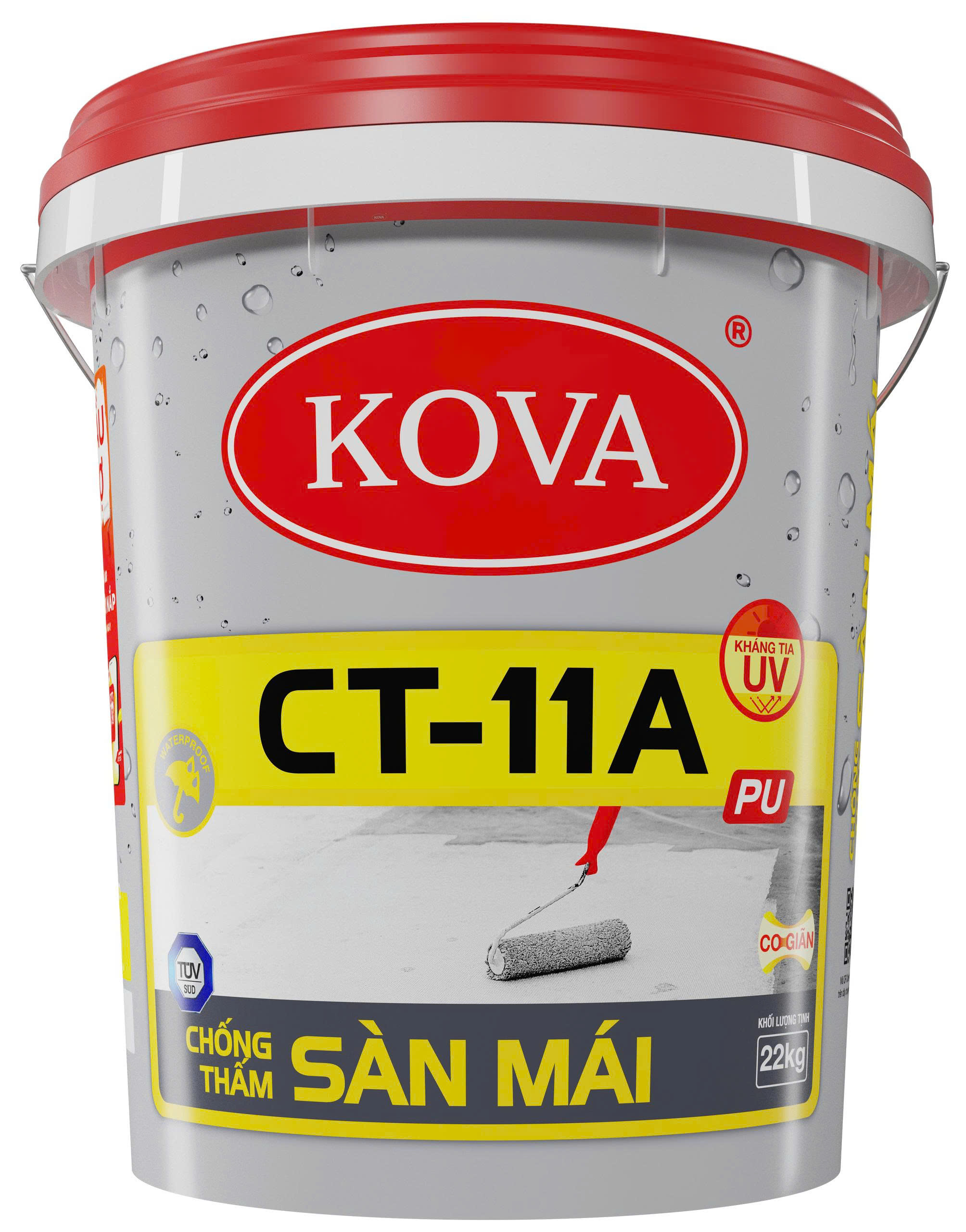 Chống thấm KOVA CT-11A PU Sàn Mái