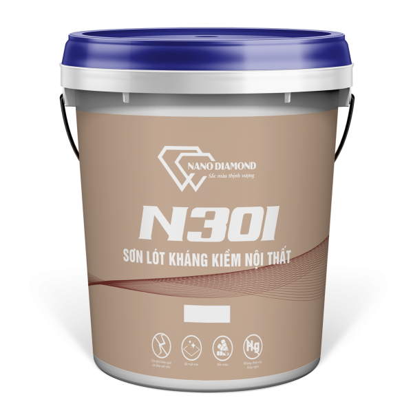 Sơn lót kháng kiềm Nội Thất Nano Diamond N-301