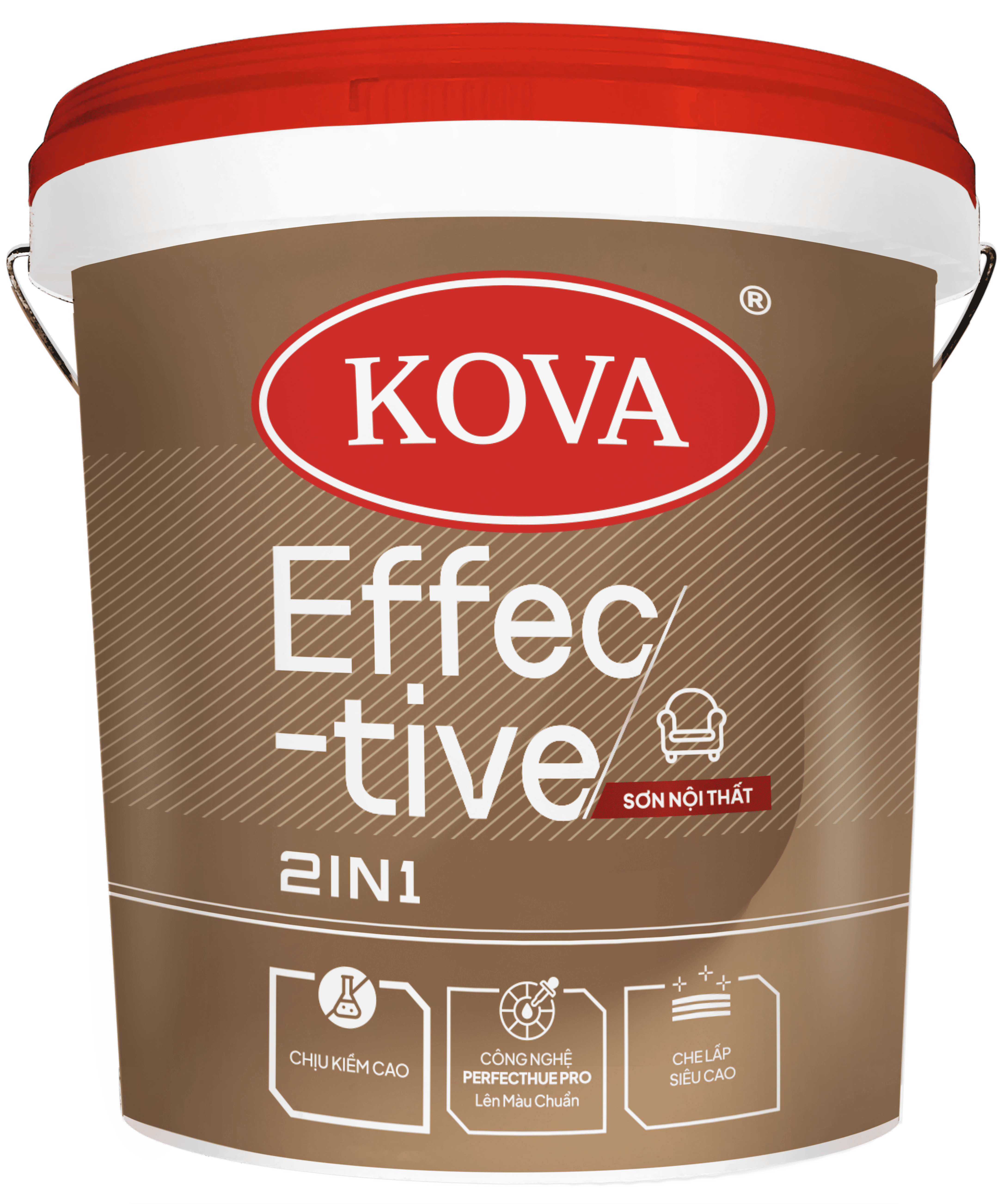 Sơn nội thất KOVA Effective 2in1
