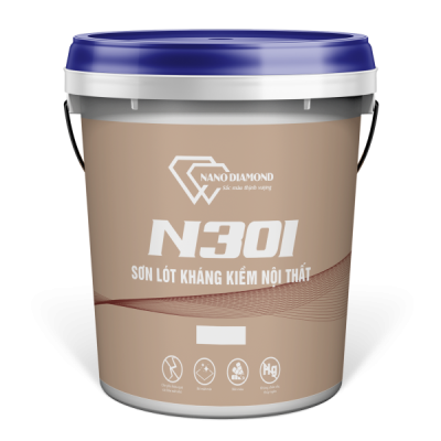 Sơn lót kháng kiềm Nội Thất Nano Diamond N-301