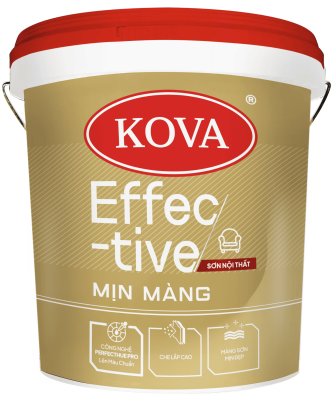 Sơn Nội Thất KOVA Effective Mịn Màng