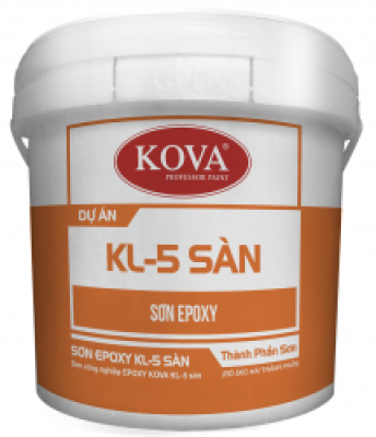 Sơn công nghiệp KOVA Epoxy KL-5 sàn kháng khuẩn