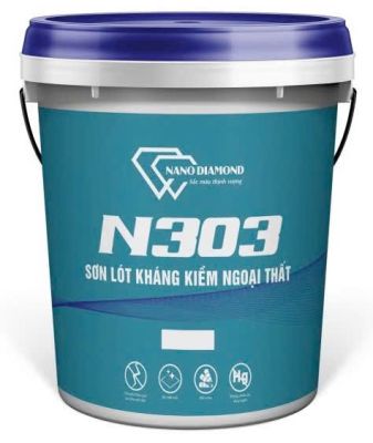 Sơn Lót Kháng Kiềm Ngoại Thất Nano Diamond N-303