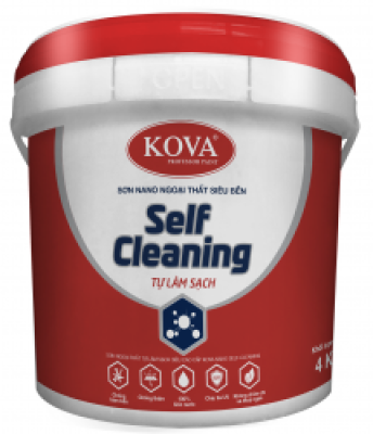 Sơn ngoại thất tự làm sạch siêu cao cấp KOVA NANO Self Clearning